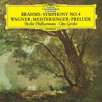 Otto Gerdes - Brahms: Symphony No.4; Wagner: Prelude to Act 1 of Die Meistersinger von Nurnberg, A Faust Overture, Rienzi Overture - Japan CD Limited Edition