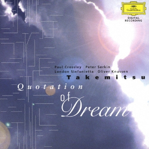 Oliver Knussen - Takemitsu: Quotation of Dream - Japan CD Limited Edition