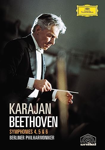 Herbert Von Karajan (conductor) - Beethoven: Symphonies 4. 5 & 6 - Japan DVD Disc Limited Edition