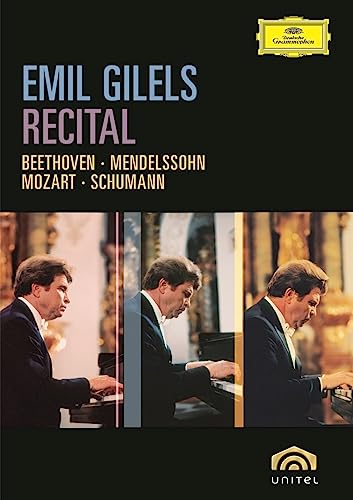 Emil Gilels (piano) - Emil Gilels Recital - Japan DVD Disc Limited Edition
