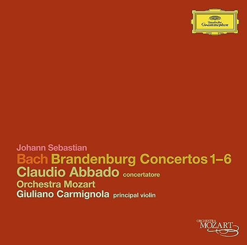 Claudio Abbado,Orchestra Mozart - Brandenburg Concerto, 1-6: Abbado / Orchestra Mozart Carmignola Petri Dantone (Uhqcd) - Japan 2 UHQCD Limited Edition