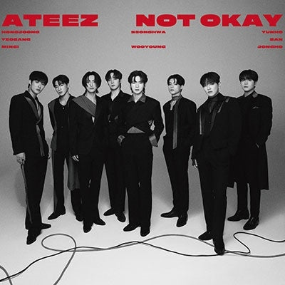 ATEEZ - NOT OKAY - Japan CD+Photobook Type B