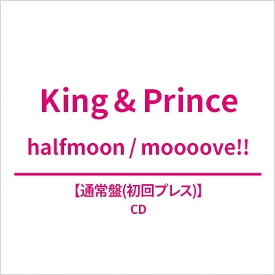 King & Prince - halfmoon/moooove!! - Japan CD+Trading card Type C