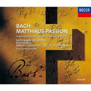 Seiji Ozawa (Conductor) - J.s. Bach: Matthaus-passion - Japan 3 UHQCD Limited Edition