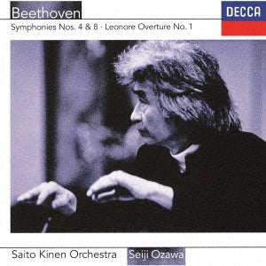 Seiji Ozawa (Conductor) - Beethoven: Symphonies Nos.4 & 8; Leonore Overture No.1 - Japan UHQCD Limited Edition
