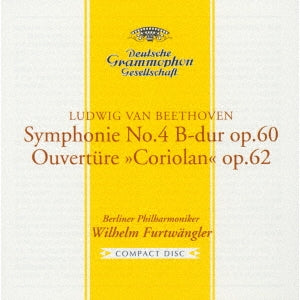 Wilhelm Furtwangler - Beethoven: Symphony No.4, Overture "Coriolan - Japan UHQCD Limited Edition