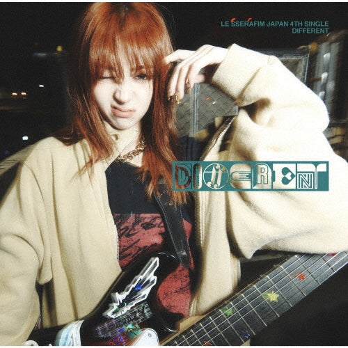 Le Sserafim - Different - Japan Huh Yunjin Ver. CD + lyric book + selfie photo card + group photo card Limited Edition