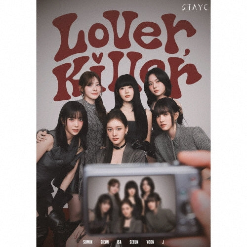 Stayc - Lover, Killer/Bebe -Japanese Ver. - Japan CD+DVD+Booklet+Trading Card A Ver. Limited Edition