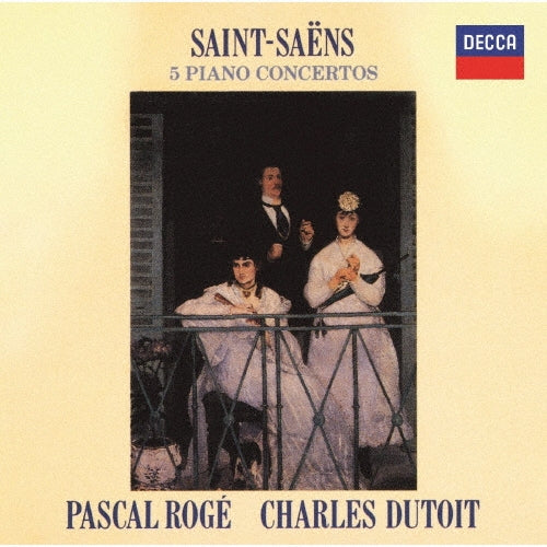 Pascal Roge (piano) - Saint-Saens: Piano Concertos Nos. 1-5 - Japan 2 UHQCD