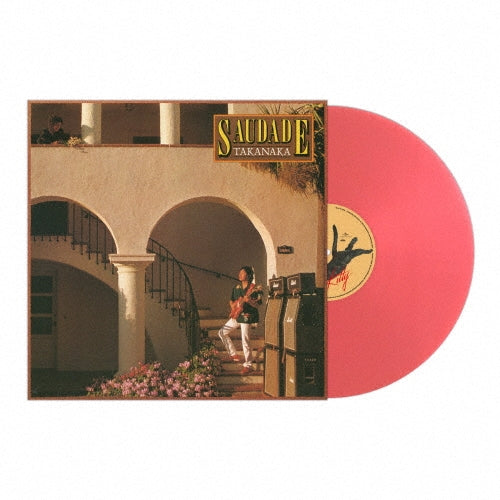Masayoshi Takanaka - SAUDADE - Japan 180g Clear Salmon Pink Vinyl LP Record Limited Edition