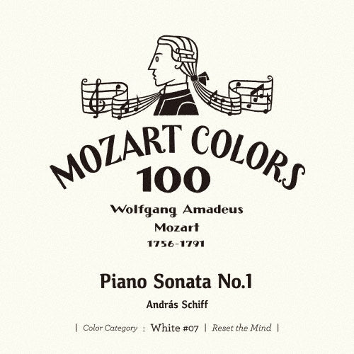 Andras Schiff (piano) - Mozart :Piano Sonatas Nos.1, 2, 3, 4, 5 : Andras Schiff - Japan Mini LP SHM-CD