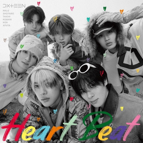DXTEEN - Heart Beat - Japan Type-B CD+Photobook+Diec Card(B ver.) Limited Edition