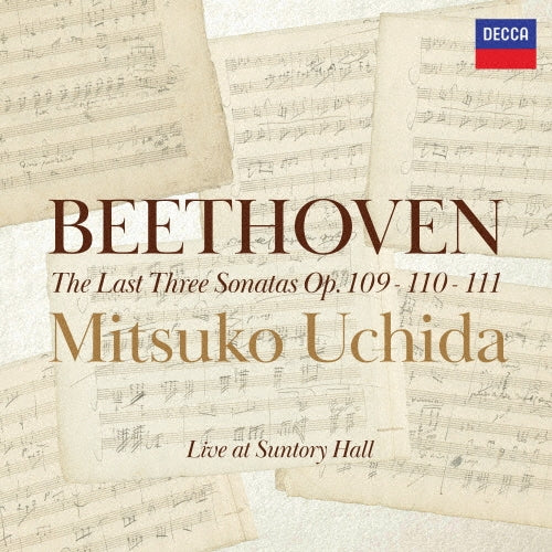 Mitsuko Uchida - Piano Sonatas Nos.30, 31, 32 : Mitsuko Uchida (2025 Tokyo)(UHQCD) - Japan UHQCD