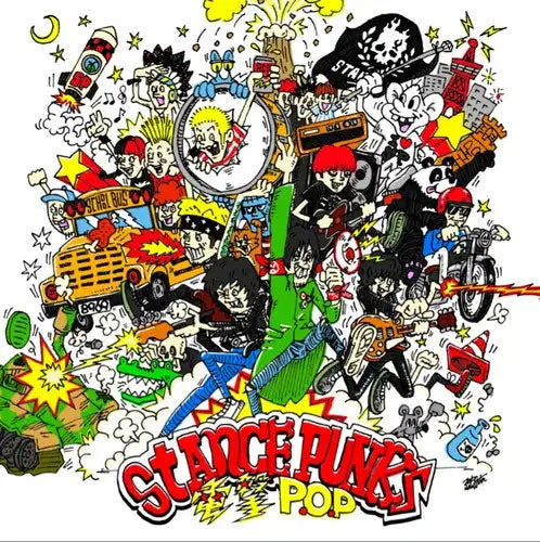 STANCE PUNKS - Dengeki P.o.p - Japan CD