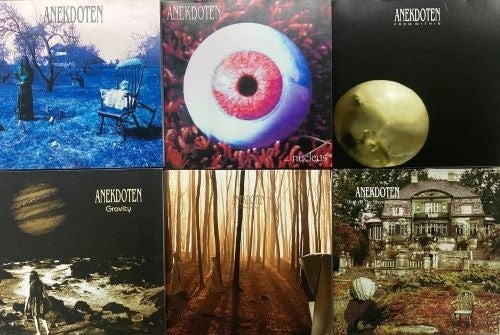 Anekdoten - THE STUDIO ALBUMS - Japan 6 CD Box Set Bonus Track Limited Edition