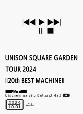 Unison Square Garden - Unison Square Garden Tour 2024「20Th Best Machine」 At Utsunomiya City Cultural Hall 2024.10.01 - Japan Blu-Ray Disc+CD
