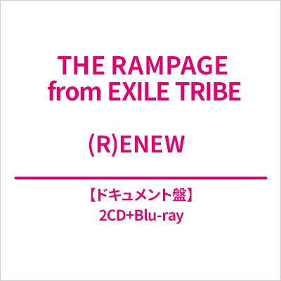The Rampage From Exile Tribe - (R)Enew Document Ver. - Japan 2CD+Blu-ray Disc