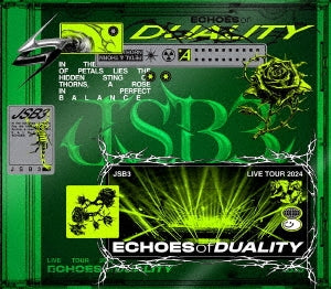 Sandaime J Soul Brothers From Exile Tribe - Sandaime J Soul Brothers Live Tour 2024 `Echoes Of Duality` - Japan DVD+CD
