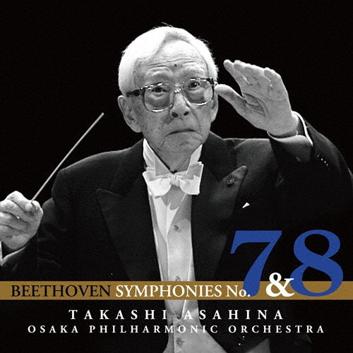 Takashi Asahina, conductor - Beethoven: Symphony No.7 & No.8 - Japan Blu-spec CD2