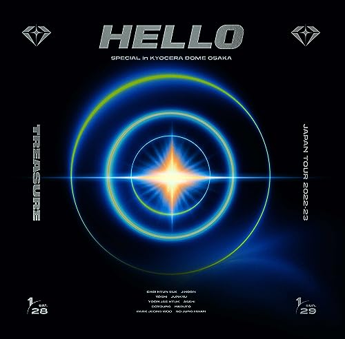 TREASURE - TREASURE JAPAN TOUR 2022-23 ~HELLO~ SPECIAL in KYOCERA DOME OSAKA - Japan DVD Limited Edition