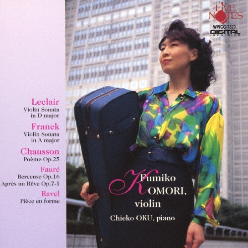 Komori Fumiko - Leclair-franck-chausson-faure-ravel - Japan CD
