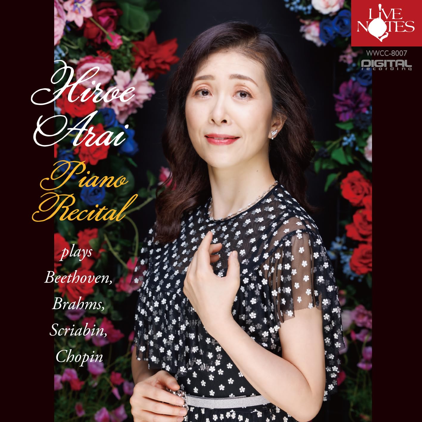 Arai Hiroe - Piano Recital 2023 - Japan CD