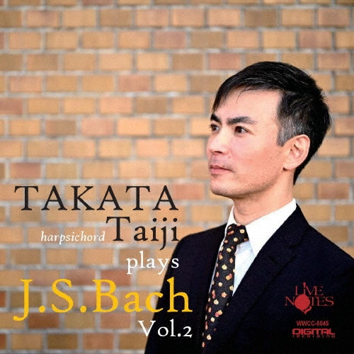 Taiji Takata - Bach, Johann Sebastian :Harpsichord Works Vol.2 : Taiji Takata(Cemb) - Japan CD