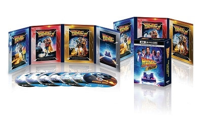 Movie-Back to the Future Trilogy 35th Anniversary Edition -Japan 4K Ultra HD Blu-ray x3+4Blu-ray Disc