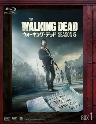 TV Series - The Walking Dead Season 5 Blu-ray Box 1 - Japan 4 Blu-ray Disc