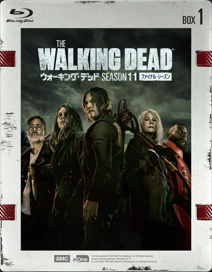 The Walking Dead - The Walking Dead Season 11 Blu-ray Box 1 - Japan 4 Blu-ray Disc Box Set