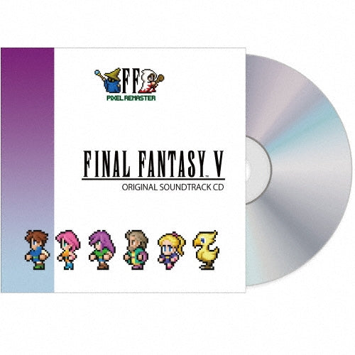 Game Music - Final Fantasy V Pixel Remaster Original Soundtrack Cd - Japan 3CD + booklet + stickers