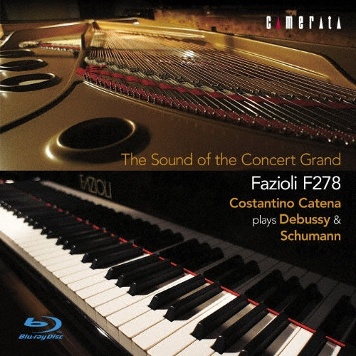 Costantino Catena - The Sound of the Concert Grand Fazioli F278 / Costantino Catena Plays Debussy & - Japan High Resolution Blu-ray Audio