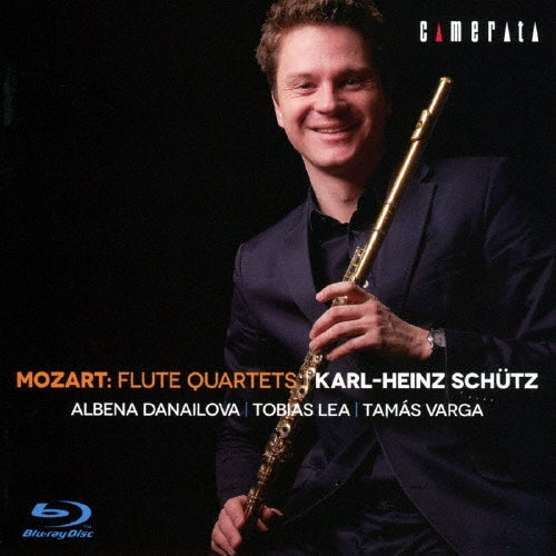 Karl-Heinz Schutz - Mozart: Flute Quartets - Japan High Resolution Blu-ray Audio