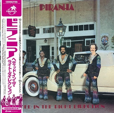 Piranha - Headed In The Right Direction - Japan LP Record