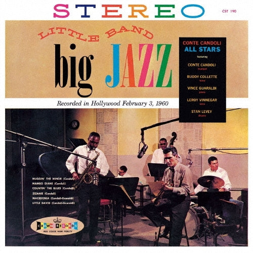Conte Candoli All Stars - Little Band, Big Jazz - Japan Mini LP CD Limited Edition