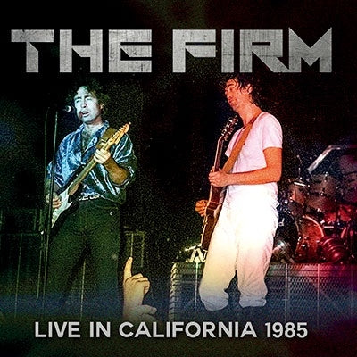 The Firm - Live In California 1985 - Import 2 CD Limited Edition