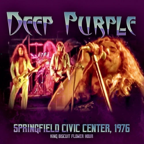 Deep Purple - Springfield Civic Center, 1976 King Biscuit Flower Hour - Import 2 CD Limited Edition