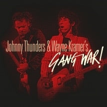 Johnny Thunders 、Wayne Kramer (Guitarist) - Gang War! - Import Transparent Red & Black Splattered Vinyl 2 LP Record