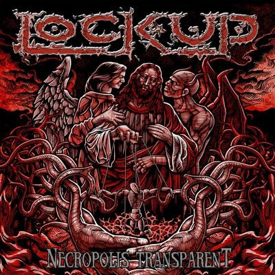 Lock Up - Necropolis Transparent - Import Red Vinyl LP Record