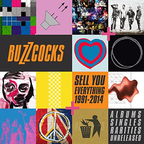 Buzzcocks - Sell You Everything (1991-2004) Albums, Singles, Rarities, Unreleased Boxset - Import 8 CD