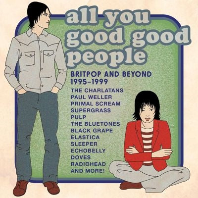 Various Artists - All You Good Good People Britpop & Beyond 1995-1999 (Clamshell) - Import 4 CD