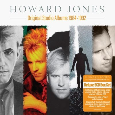 Howard Jones - Original Studio Albums 1984-1992 - Import 5 CD Box Set
