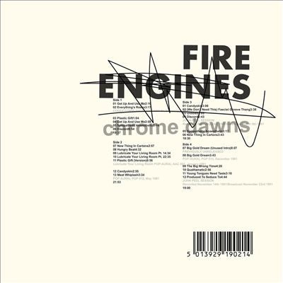 Fire Engines - Chrome Dawns - Import Vinyl 2 LP Record Limited Edition