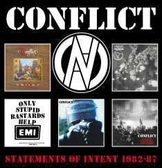 Conflict - Statements Of Intent 1982-87: 5CD Clamshell Box - Import 5 CD Box Set