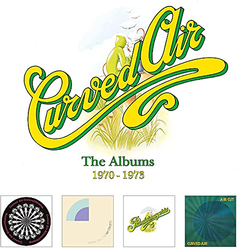Curved Air - The Albums 1970-1973 - 4CD Clamshell Boxset - Import CD Bonus Track