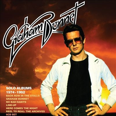 Graham Bonnet - Solo Albums 1974-1992 - Import 6 CD Box Set Bonus Track