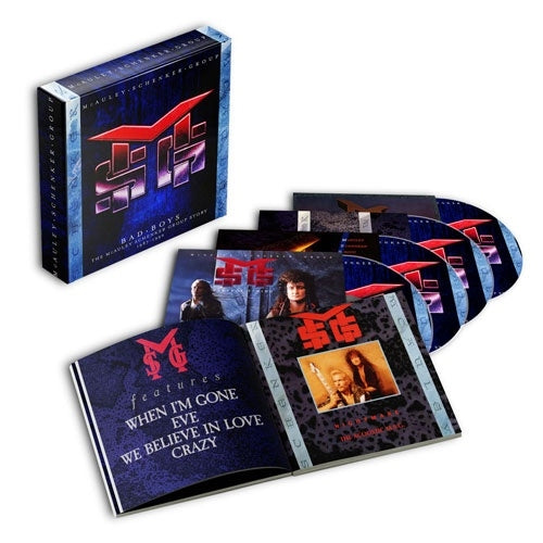 The Michael Schenker Group - Bad Boys: The McAuley Schenker Group Story 1987-1992 - Import 4 CD Box Set