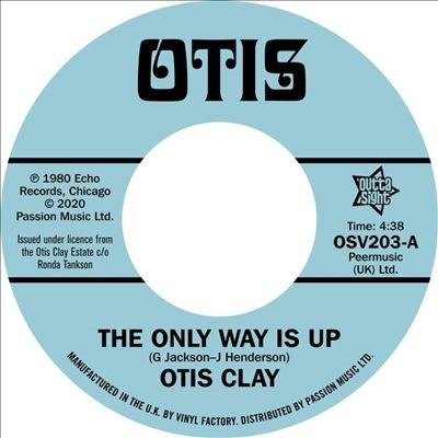 Otis Clay - The Only Way Is Up/Messing With My Mind - Import Vinyl 7inch Single Record