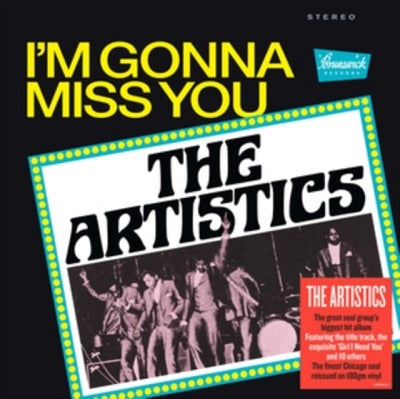The Artistics - I'm Gonna Miss You - Import Vinyl LP Record