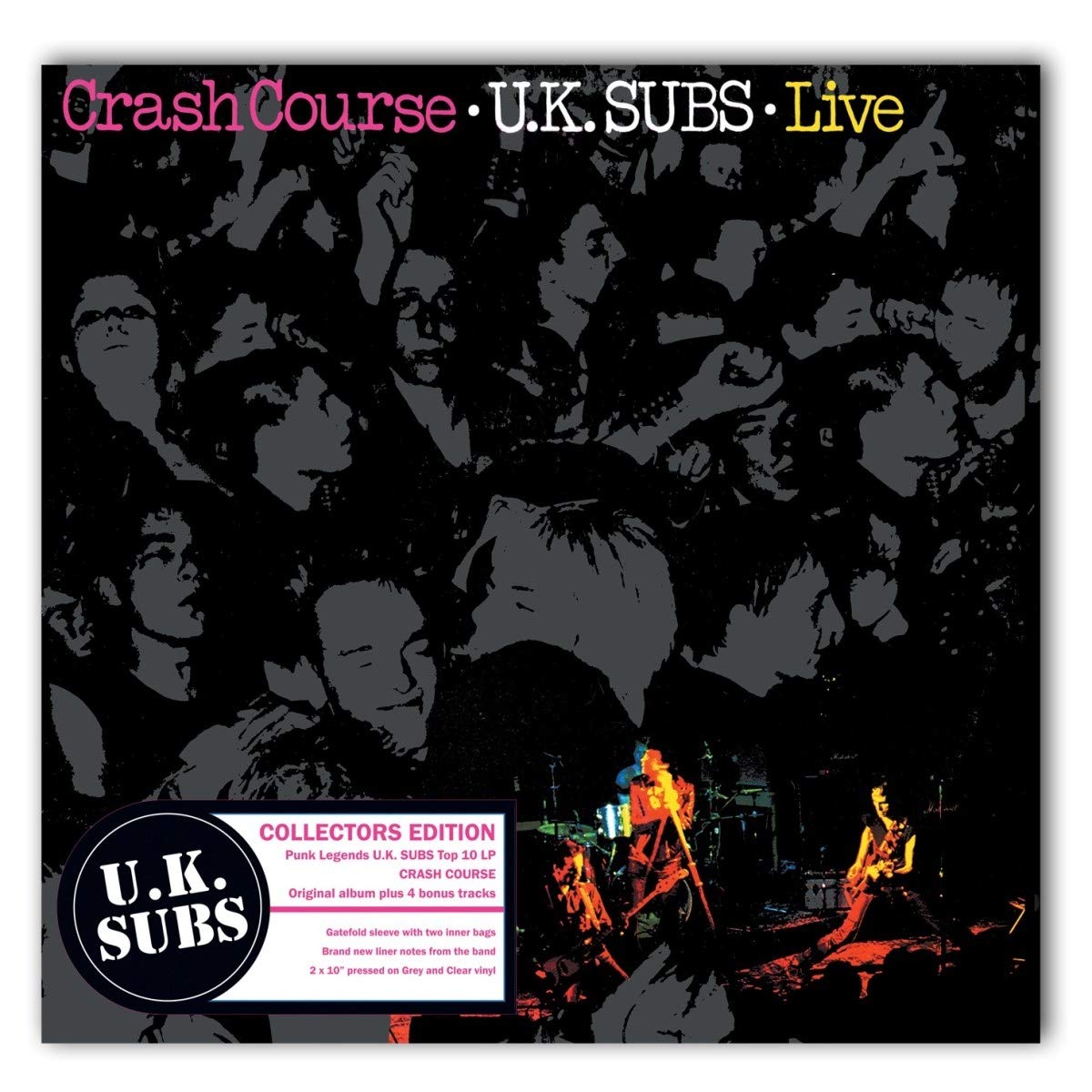 U.K. Subs - Crash Course - Live - Import Vinyl 10inch Record